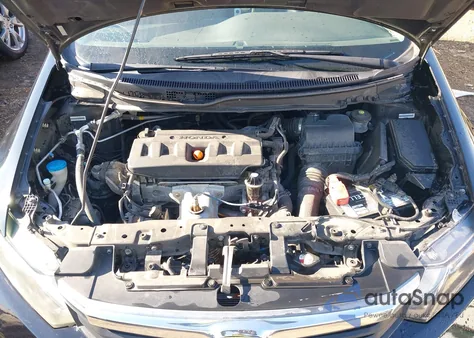 2012 Honda Civic Ex из США, поврежденный, VIN 2HGFB2F86CH500341